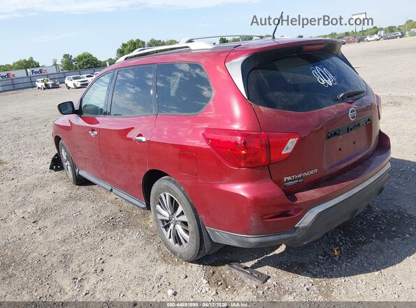5N1DR2MN6JC666770 2018 NISSAN PATHFINDER Red Rear left