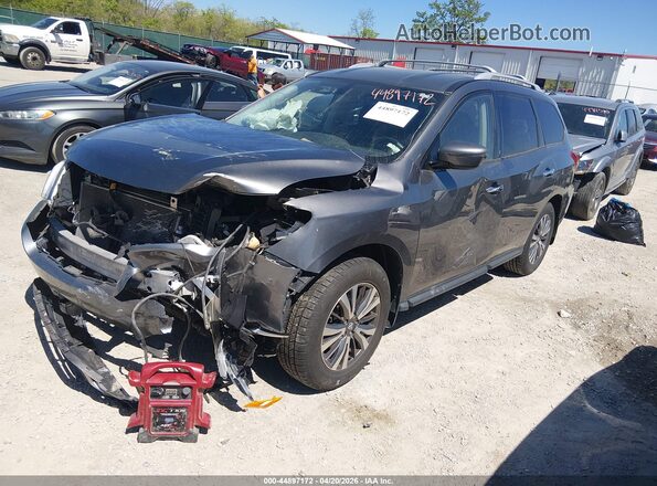 5N1DR2MN6KC585205 2019 NISSAN PATHFINDER Gray 