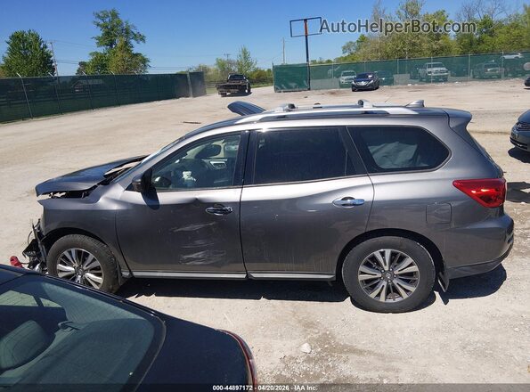 5N1DR2MN6KC585205 2019 NISSAN PATHFINDER Gray 