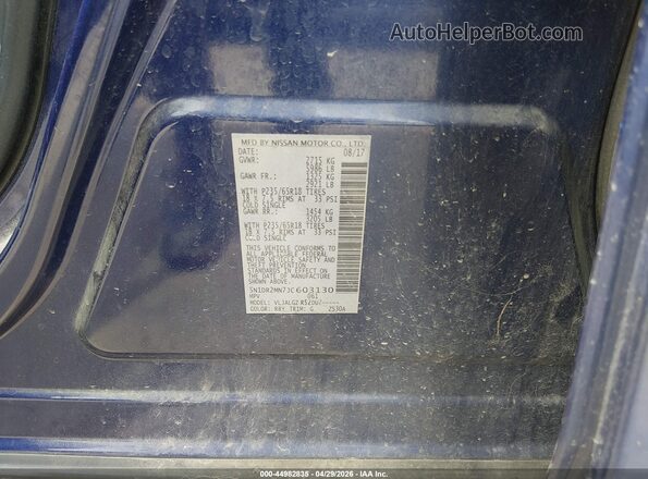 5N1DR2MN7JC603130 2018 NISSAN PATHFINDER Blue Widok komory silnika