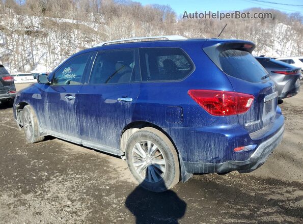 5N1DR2MN7JC646706 2018 NISSAN PATHFINDER Blue უკანა მარცხენა