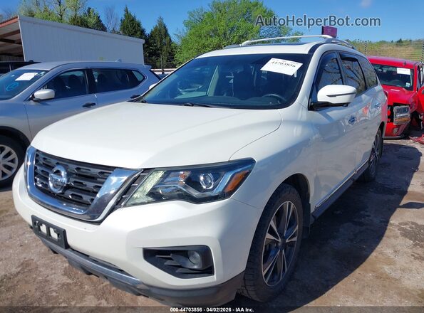 5N1DR2MN7JC657186 2018 NISSAN PATHFINDER White Przód lewy