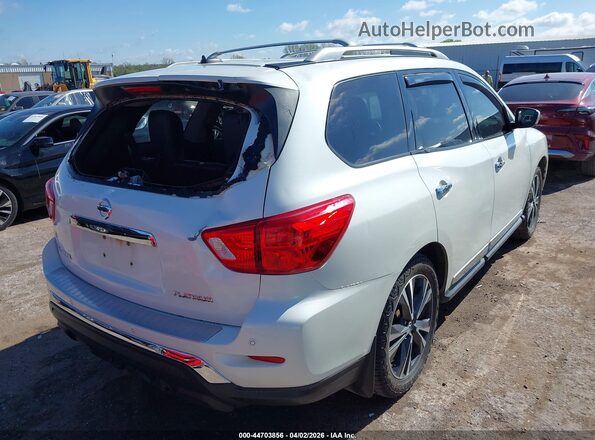 5N1DR2MN7JC657186 2018 NISSAN PATHFINDER White Tył prawy