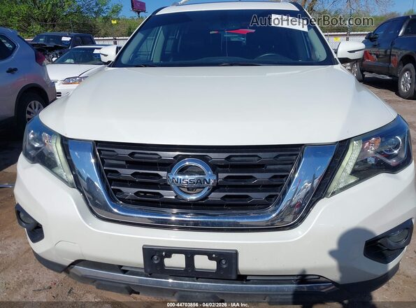 5N1DR2MN7JC657186 2018 NISSAN PATHFINDER White Widok zestawu wskaźników