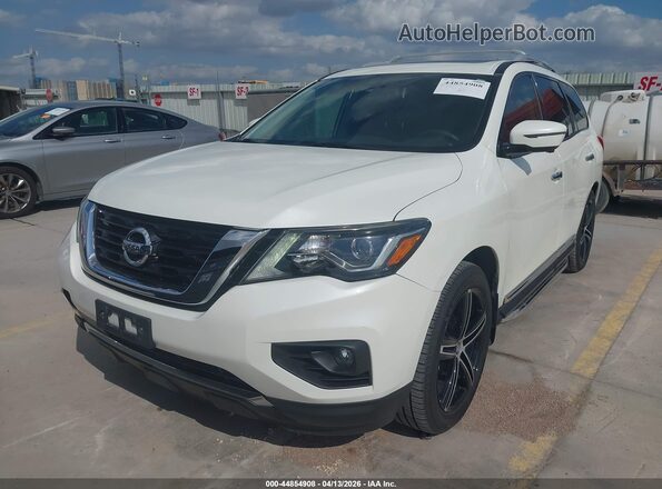 5N1DR2MN7KC632841 2019 NISSAN PATHFINDER White Front left