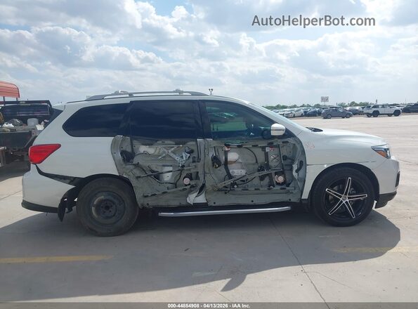 5N1DR2MN7KC632841 2019 NISSAN PATHFINDER White 360 interior view