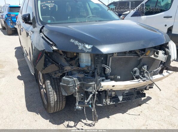 5N1DR2MN8HC656929 2017 NISSAN PATHFINDER Black Вид спереду