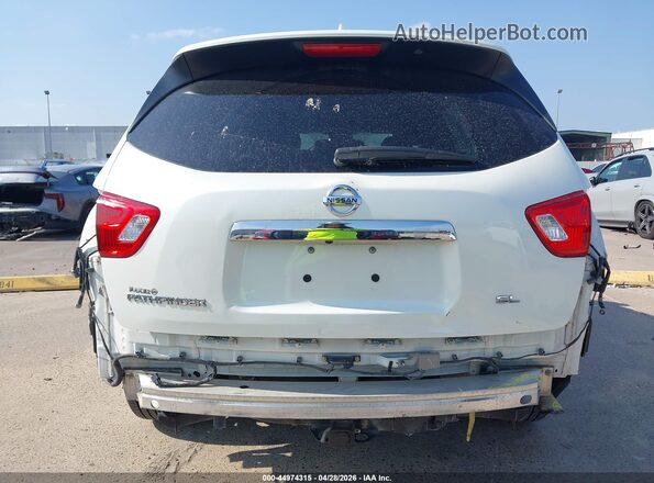 5N1DR2MN8KC592009 2019 NISSAN PATHFINDER Белый Вид спереди