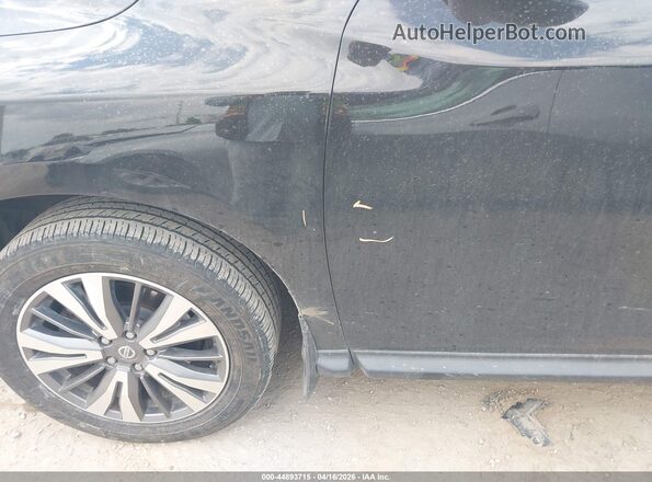 5N1DR2MN9HC657605 2017 NISSAN PATHFINDER Black Front view