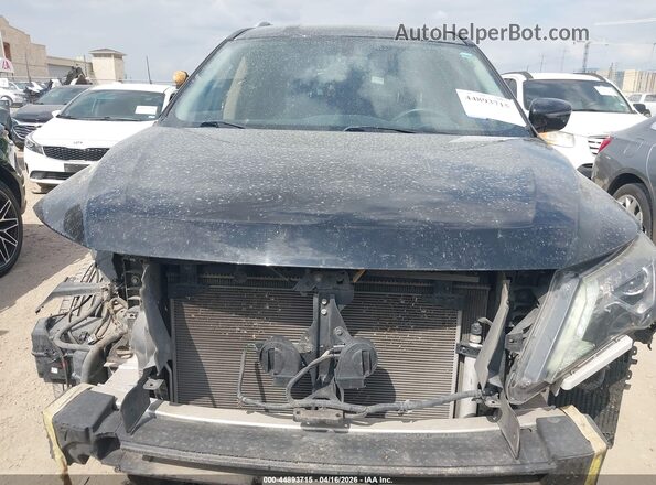 5N1DR2MN9HC657605 2017 NISSAN PATHFINDER Black Rear interior view