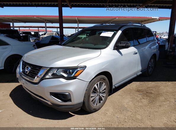5N1DR2MN9KC587353 2019 NISSAN PATHFINDER Серебряный Передняя левая четверть