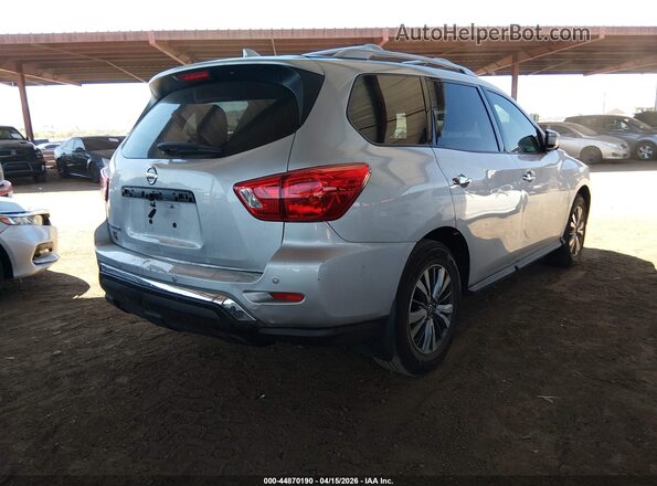 5N1DR2MN9KC587353 2019 NISSAN PATHFINDER Серебряный Задняя правая четверть