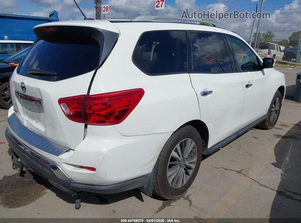 5N1DR2MNXHC674722 2017 NISSAN PATHFINDER White Tył prawy