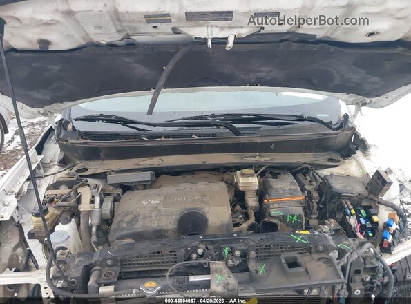 5N1DR2MNXKC621087 2019 NISSAN PATHFINDER White Widok z tyłu