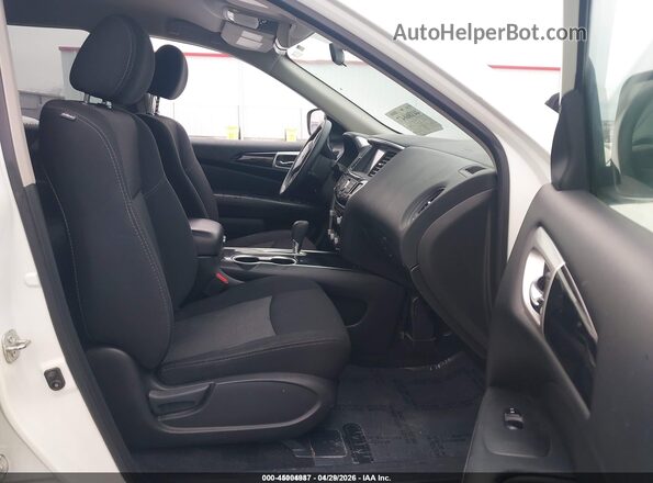 5N1DR2MNXKC621087 2019 NISSAN PATHFINDER White Widok wnętrza z przodu