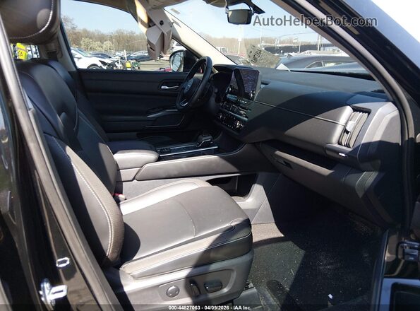 5N1DR3CC4RC264635 2024 NISSAN PATHFINDER Black წინა სალონის ხედი
