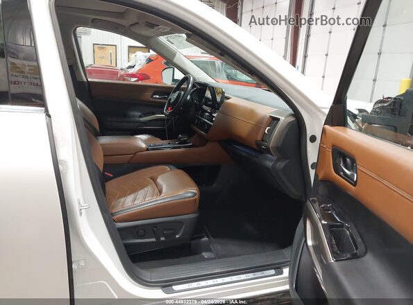 5N1DR3DH3PC224747 2023 NISSAN PATHFINDER White Սալոնի դիմացի տեսք