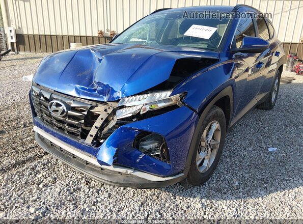 5NMJB3AE2NH002463 2022 HYUNDAI TUCSON Blue წინა ხედი