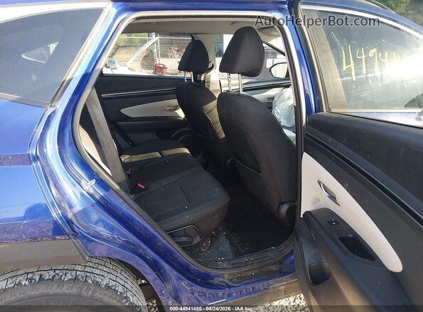 5NMJB3AE2NH002463 2022 HYUNDAI TUCSON Blue VIN კოდის სტიკერის ხედი
