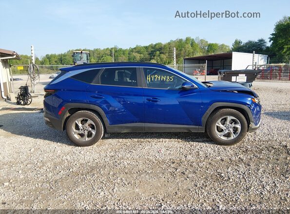 5NMJB3AE2NH002463 2022 HYUNDAI TUCSON Blue სალონის 360-გრადუსიანი ხედი