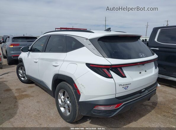 5NMJB3AEXNH006048 2022 HYUNDAI TUCSON White Trasero izquierdo
