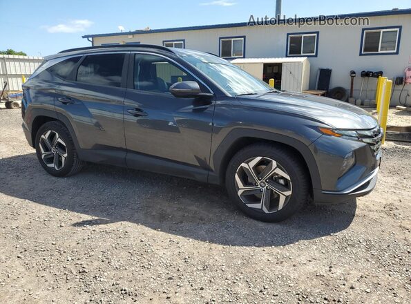 5NMJC3AE6NH012829 2022 HYUNDAI TUCSON Угольный Передняя правая четверть