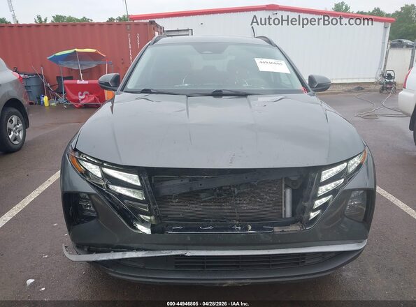 5NMJC3AEXNH126106 2022 HYUNDAI TUCSON Gray Rear interior view
