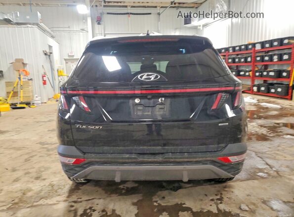 5NMJECAEXNH009698 2022 HYUNDAI TUCSON Черный Вид сзади
