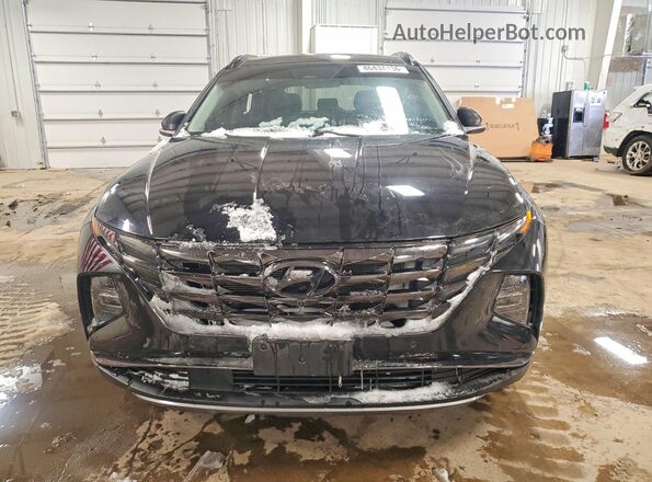 5NMJECAEXNH009698 2022 HYUNDAI TUCSON Черный Вид спереди