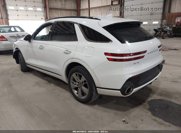 5NMMCDTC5RH015192 2024 GENESIS GV70 White უკანა მარცხენა