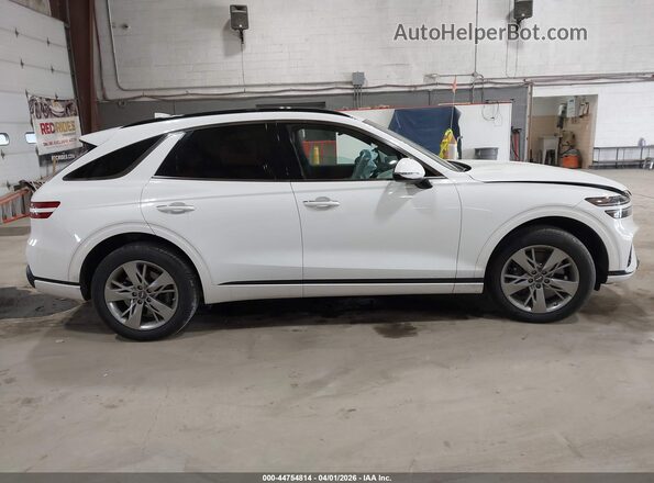 5NMMCDTC5RH015192 2024 GENESIS GV70 White უკანა სალონის ხედი