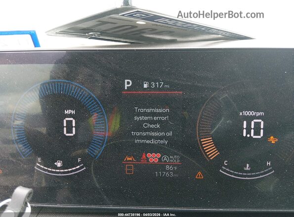 5NMP14GL7SH104362 2025 HYUNDAI SANTA FE White Հետևի նստատեղերի տեսք