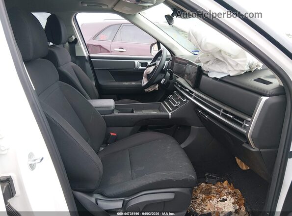 5NMP14GL7SH104362 2025 HYUNDAI SANTA FE White Սալոնի դիմացի տեսք