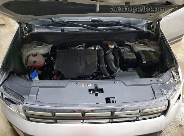 5NMP1DGL3RH027449 2024 HYUNDAI SANTA Silver Widok komory silnika