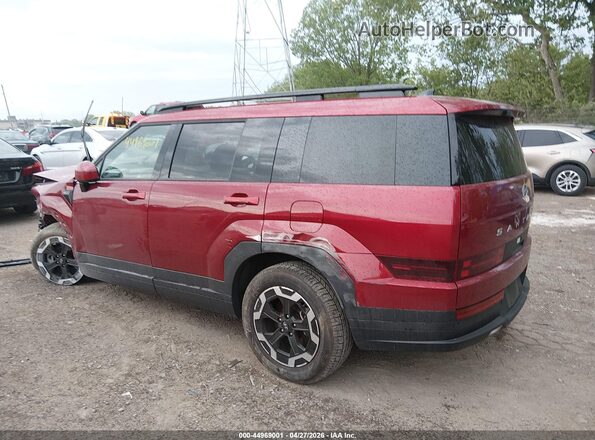 5NMP24GL0SH088017 2025 HYUNDAI SANTA FE Red Rear left