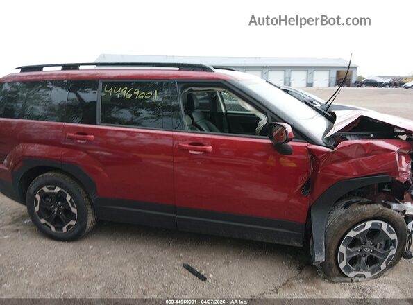 5NMP24GL0SH088017 2025 HYUNDAI SANTA FE Red Rear interior view