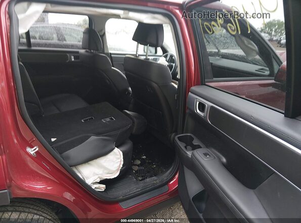 5NMP24GL0SH088017 2025 HYUNDAI SANTA FE Red VIN sticker view