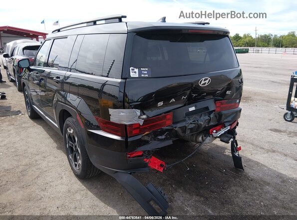 5NMP24GL1RH041475 2024 HYUNDAI SANTA FE Black Tył lewy