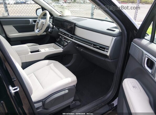 5NMP24GL1RH041475 2024 HYUNDAI SANTA FE Black Widok wnętrza z przodu