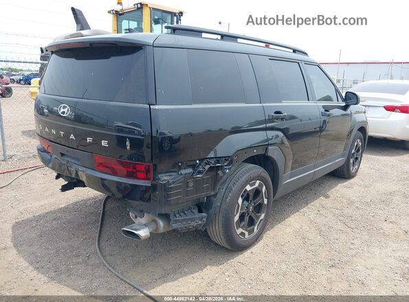 5NMP24GL4RH066743 2024 HYUNDAI SANTA FE Black Задня права чверть