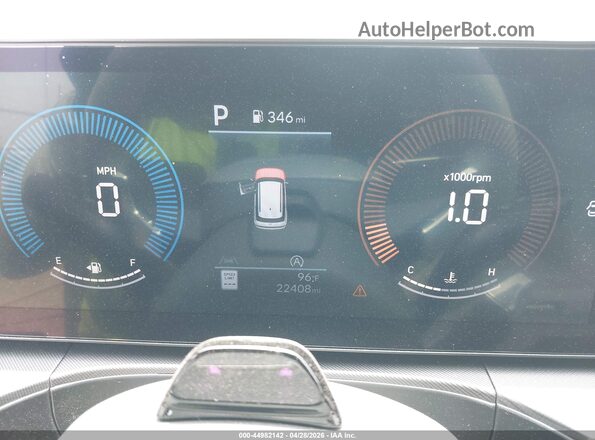 5NMP24GL4RH066743 2024 HYUNDAI SANTA FE Black Вид задніх сидінь