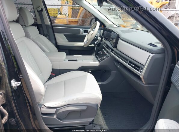 5NMP24GL4RH066743 2024 HYUNDAI SANTA FE Black Вид салону спереду