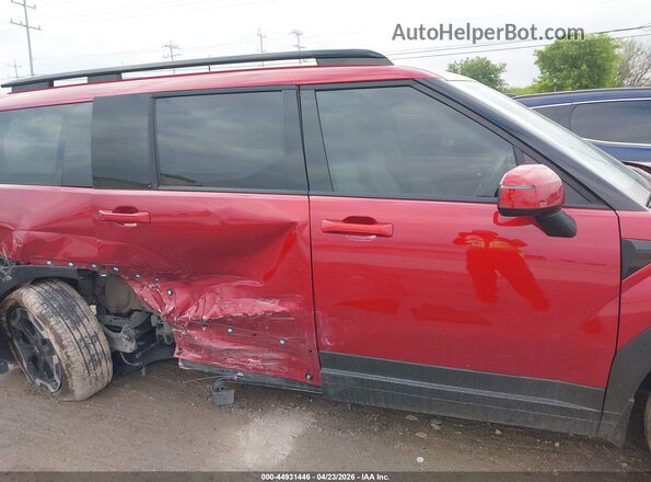 5NMP24GL7SH078522 2025 HYUNDAI SANTA FE Red Vista interior trasera