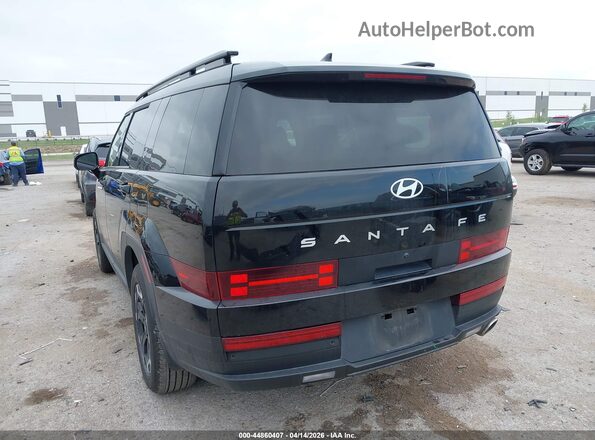 5NMP24GL8SH100012 2025 HYUNDAI SANTA FE Black Trasero izquierdo