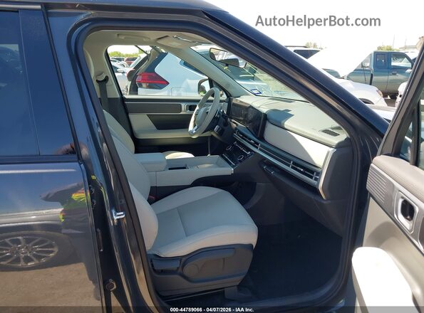 5NMP24GLXSH110623 2025 HYUNDAI SANTA FE Gray Widok wnętrza z przodu