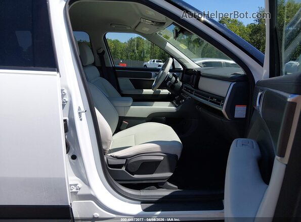 5NMP2DG15RH007280 2024 HYUNDAI SANTA FE HYBRID White Front interior view