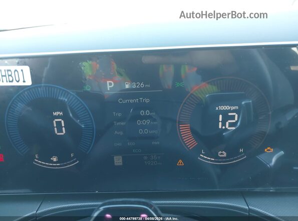 5NMP2DG17TH100518 2026 HYUNDAI SANTA FE HYBRID Blue Вид задніх сидінь
