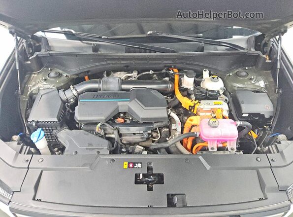 5NMP2DG18RH003725 2024 HYUNDAI SANTA Green Շարժիչի բաժամունքի տեսք
