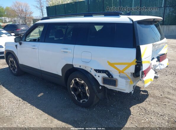 5NMP2DGL3SH146850 2025 HYUNDAI SANTA FE White Trasero izquierdo