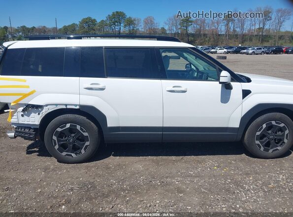 5NMP2DGL3SH146850 2025 HYUNDAI SANTA FE White Vista interior trasera